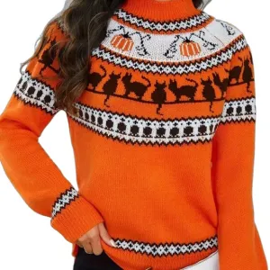 NWT Pumpkin Kitty Sweater like Kiel James Patrick Fall sweater on website $128