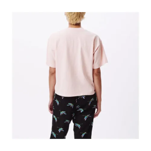 Obey Womens Flower Dance Custom Crop Tee