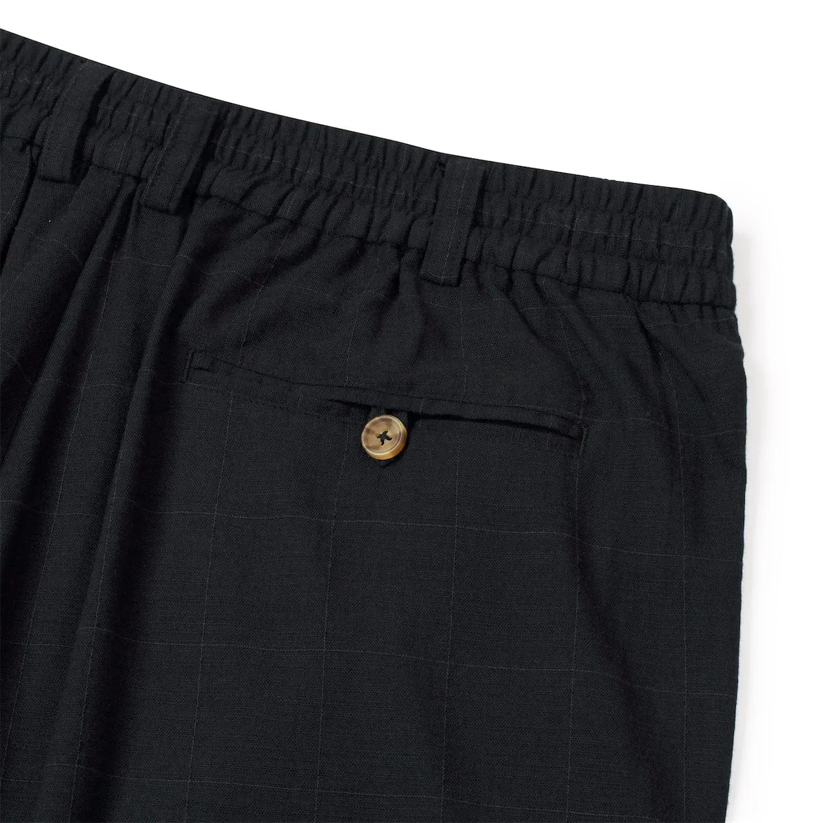 Obsidian Black – Bamboo Resort Shorts