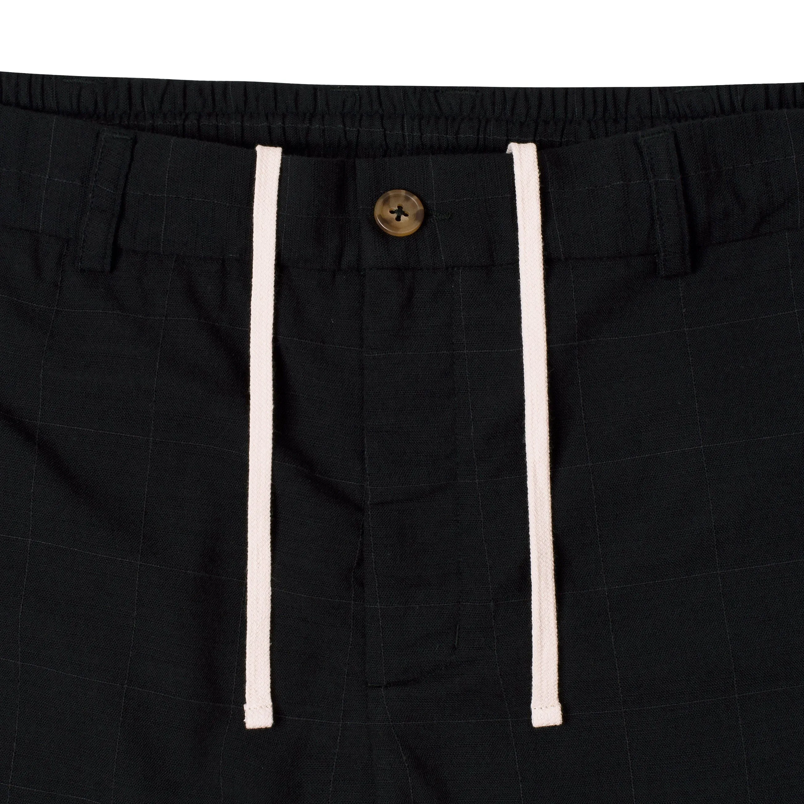 Obsidian Black – Bamboo Resort Shorts