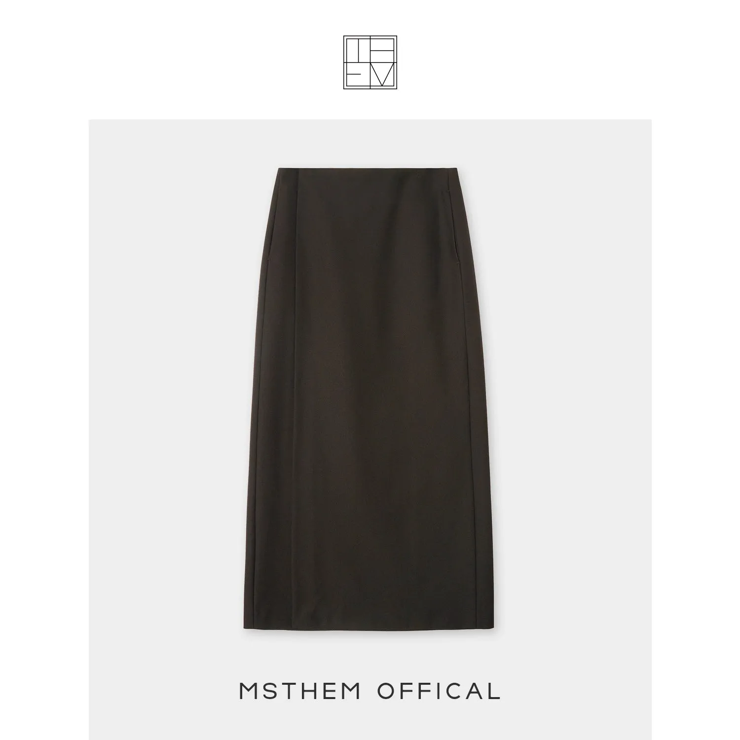 One-Piece Wool Skirt