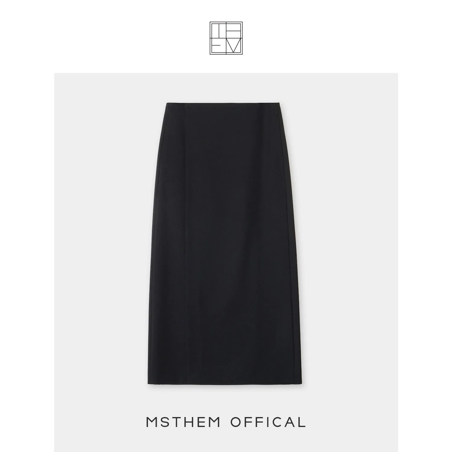 One-Piece Wool Skirt