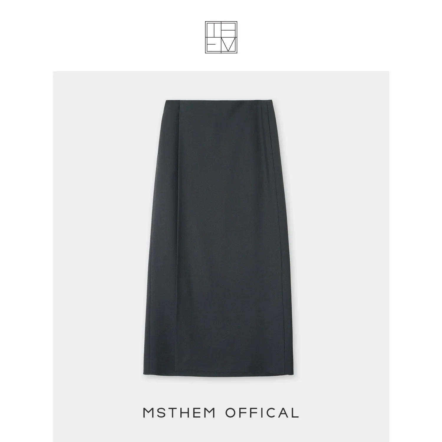 One-Piece Wool Skirt