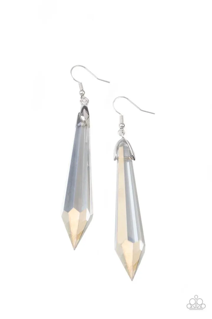 Paparazzi Sharp Dressed DIVA Earrings Multi