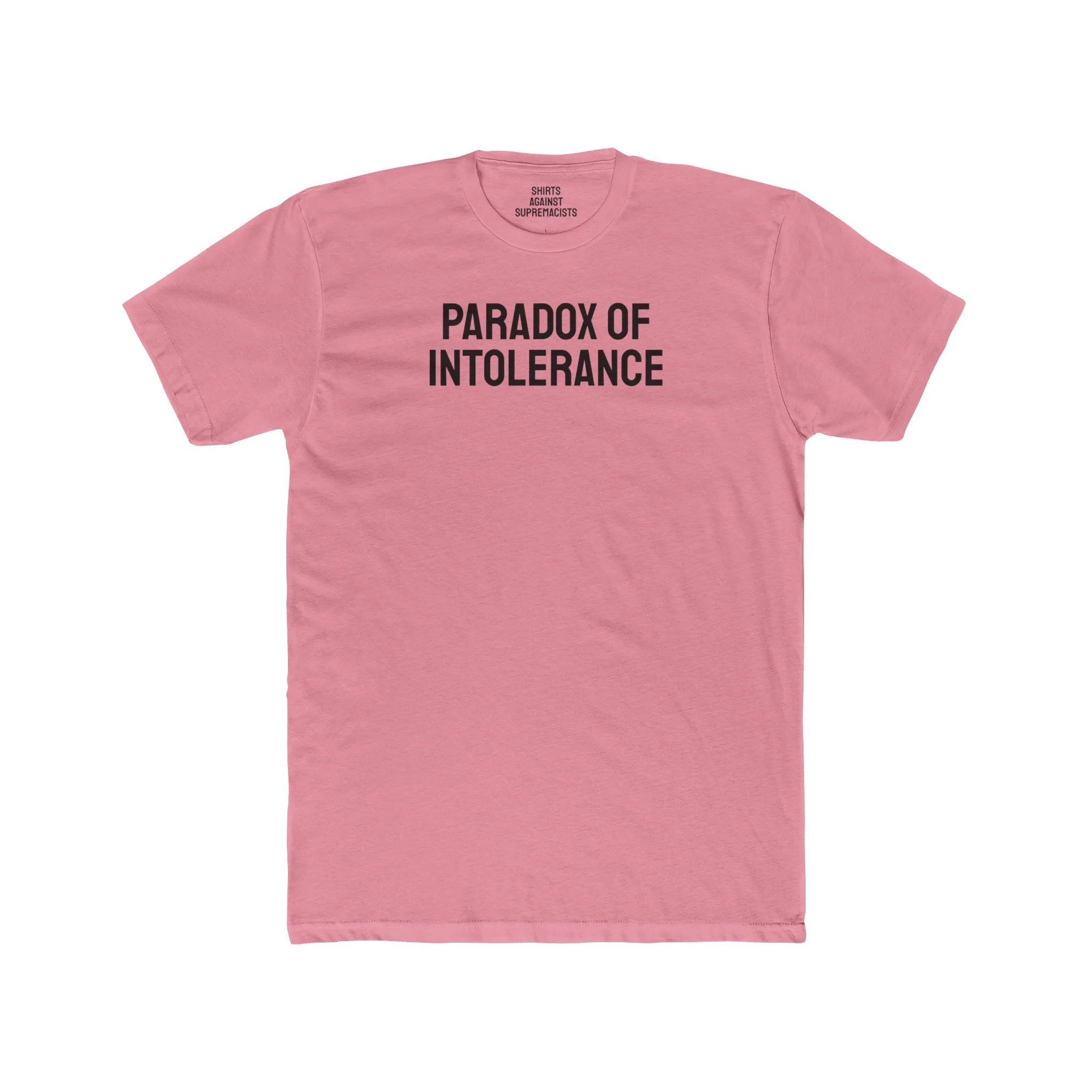 Paradox Of Intolerance - Unisex Cotton Crew Tee