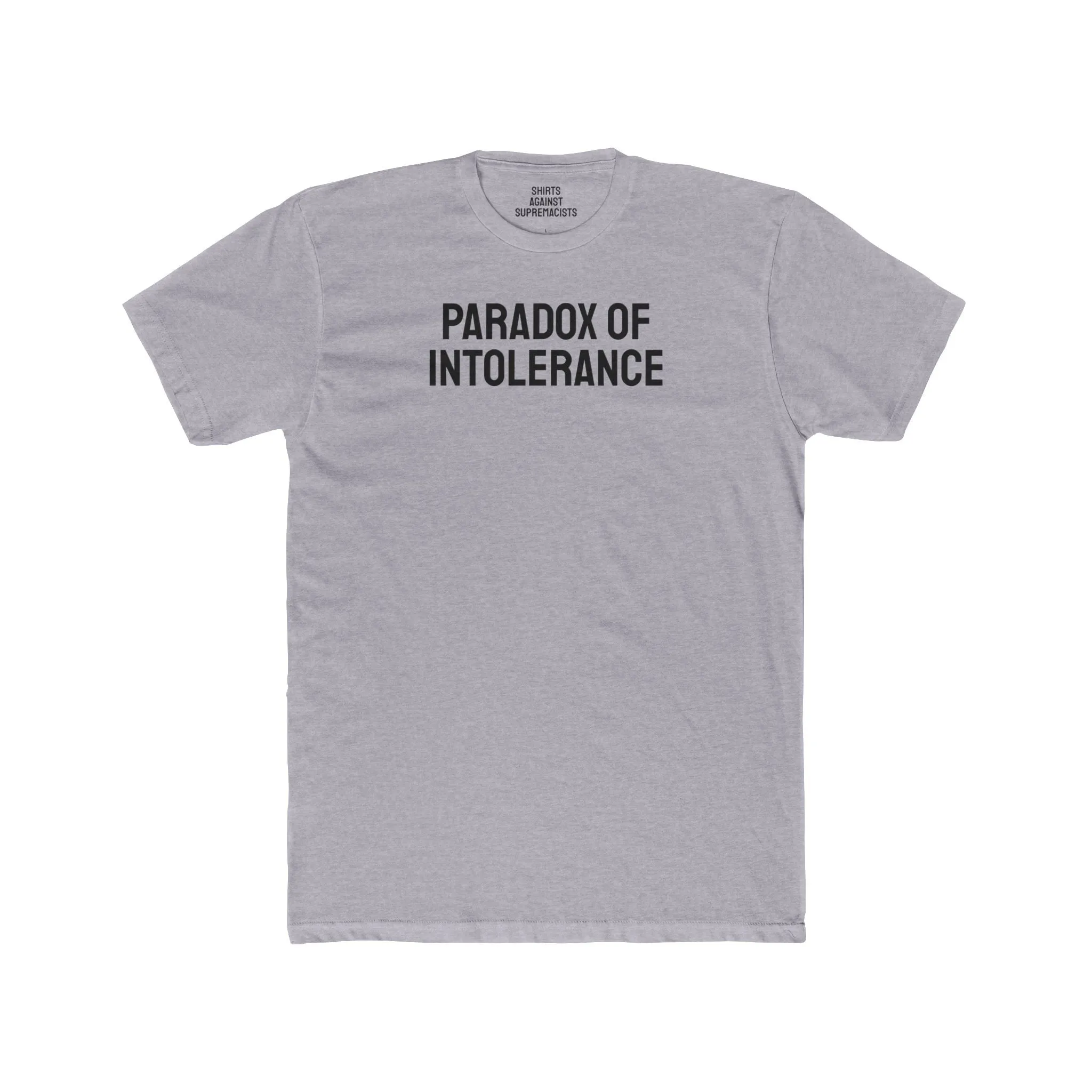 Paradox Of Intolerance - Unisex Cotton Crew Tee
