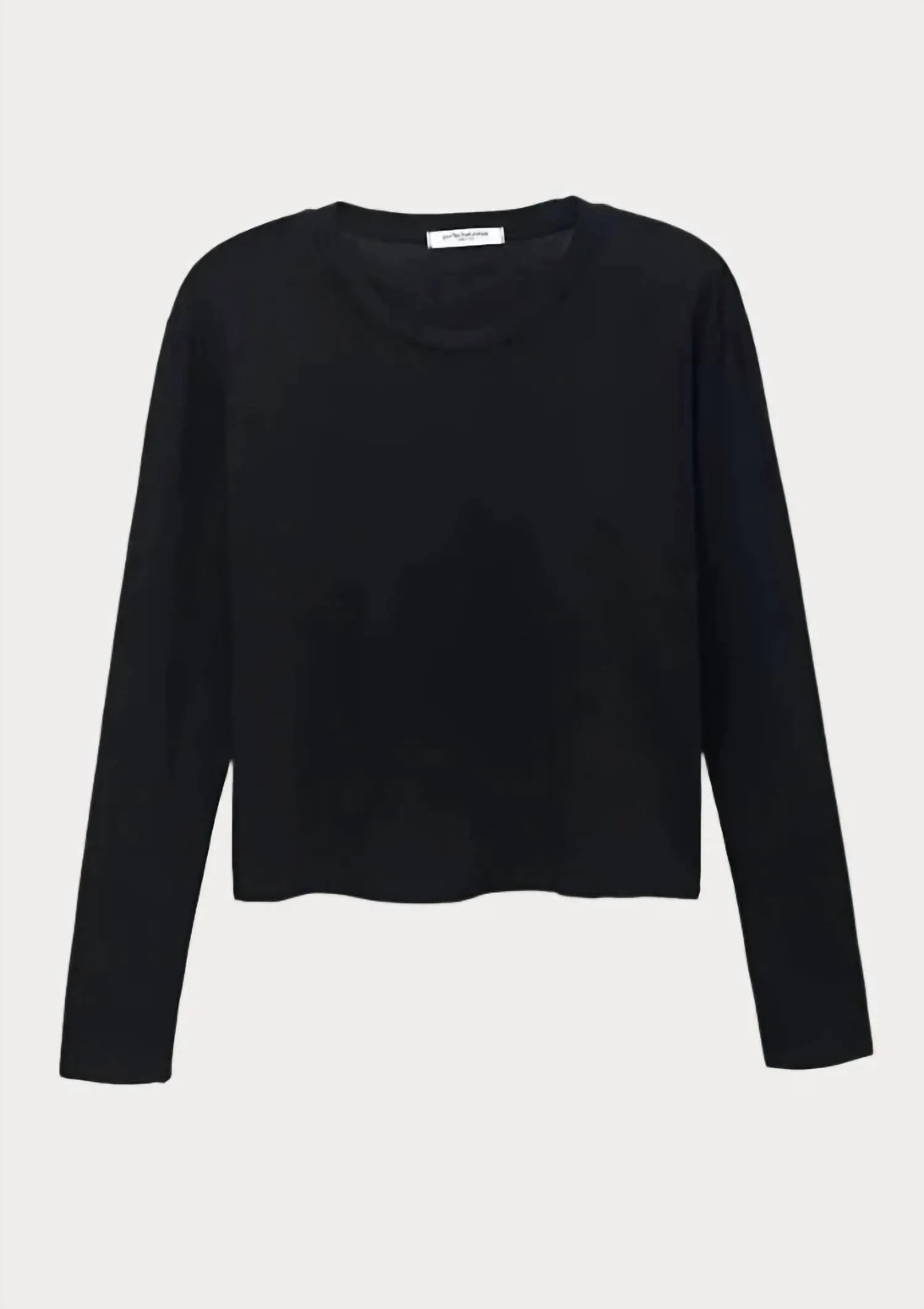 Perfectwhitetee - Cotton Boxy Long Sleeve Tee
