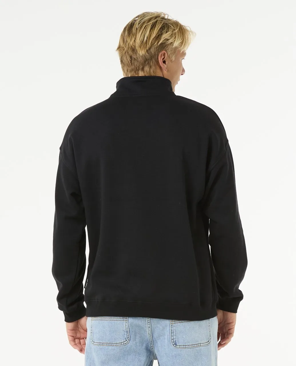 PILL ICON 1/4 ZIP CREW