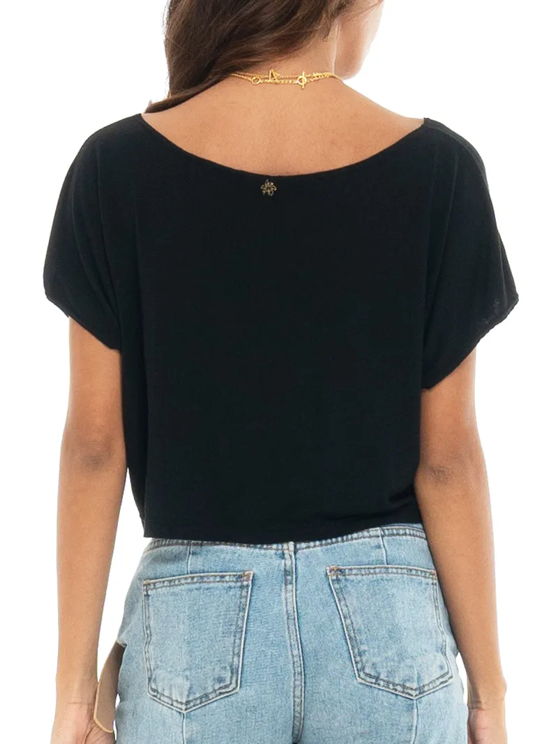 Pixie Beaded Crop Top