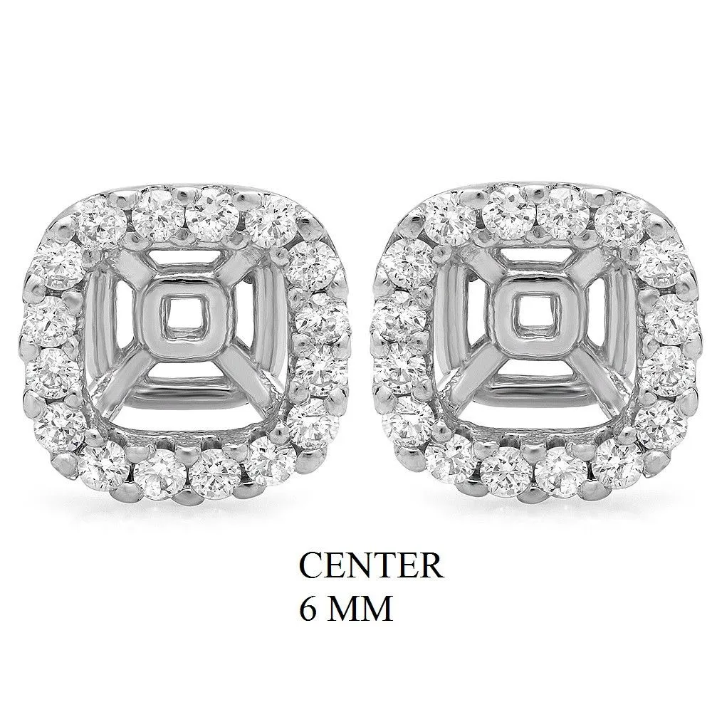 PMI 14W@2.1 32RD1@0.47 6MM CUSHION EARRING JACKETS