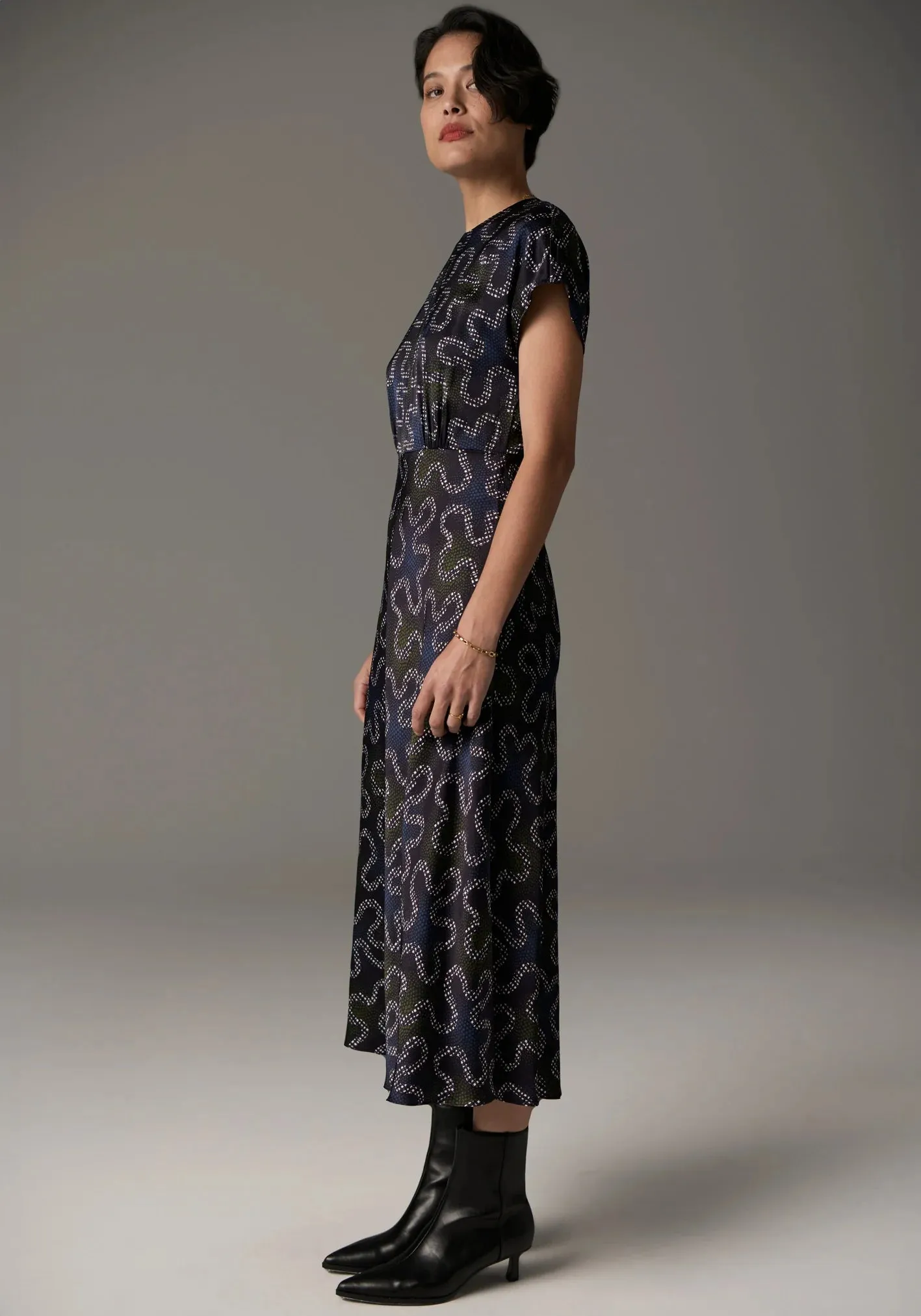 Pol Clothing - Zenith Dress - Zenith  Print