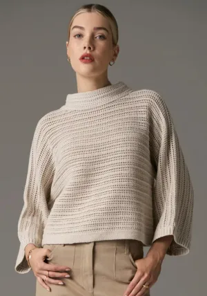POL Daily Boxy Knit - Natural