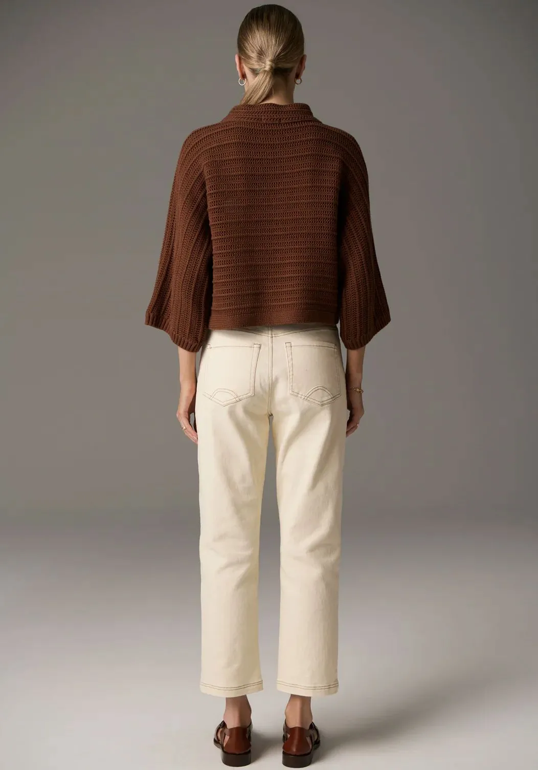 POL Daily Boxy Knit - Toffee