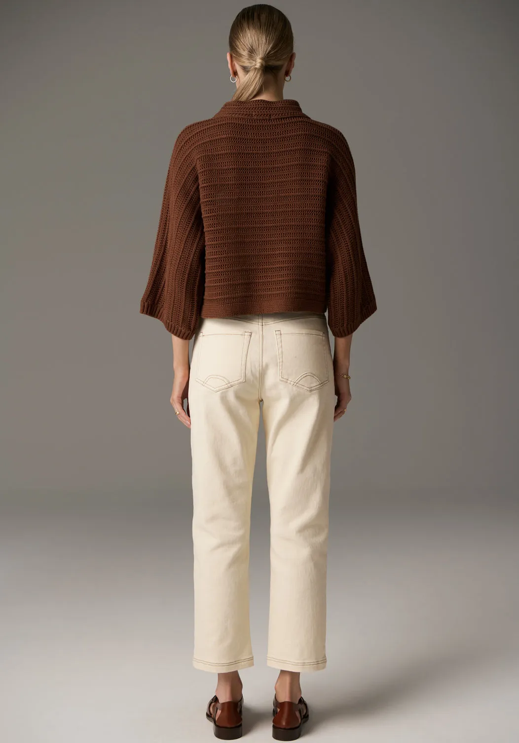 POL Daily Boxy Knit - Toffee