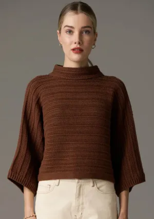 POL Daily Boxy Knit - Toffee