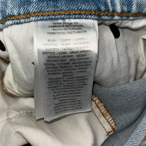 Polo Ralph Lauren Sharona Cropped Flare High Rise Denim Jeans Size 26 Lt. Wash