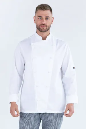 Prochef Jacket White Long Sleeve | Classic Style