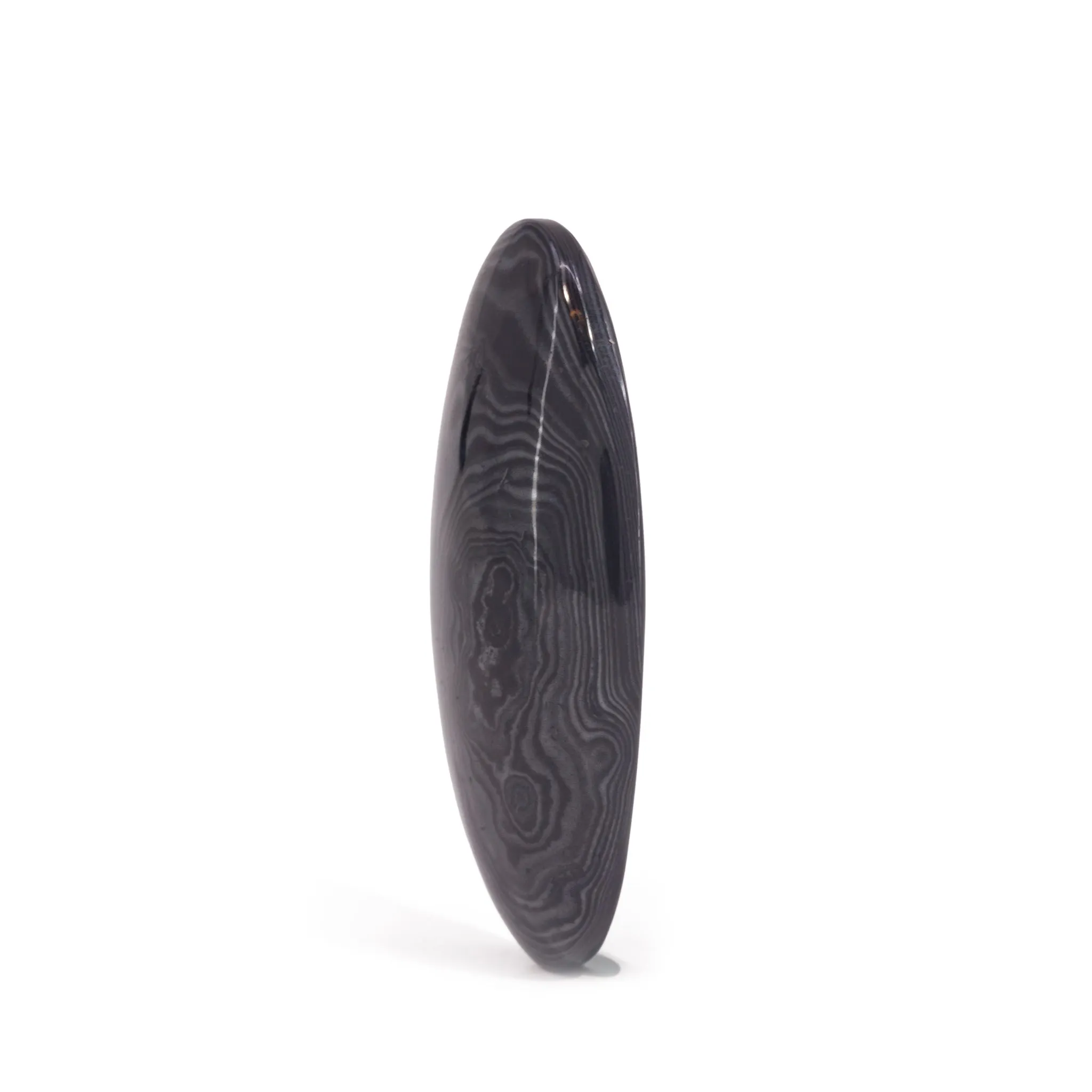 Psilomelane 44 Carat Oval Gemstone Cabochon