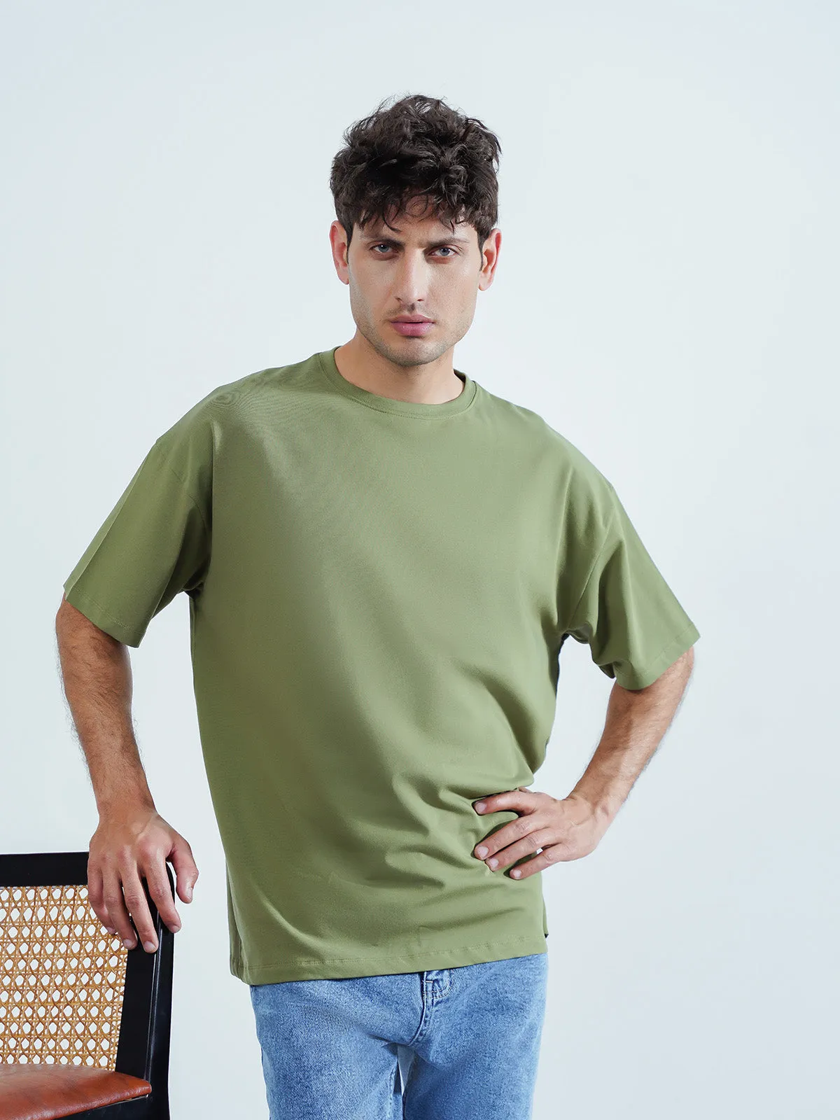 "ALAINA" Comfort Drop Shoulder T-Shirt