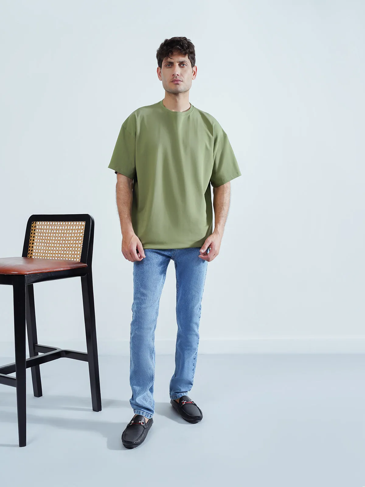 "ALAINA" Comfort Drop Shoulder T-Shirt