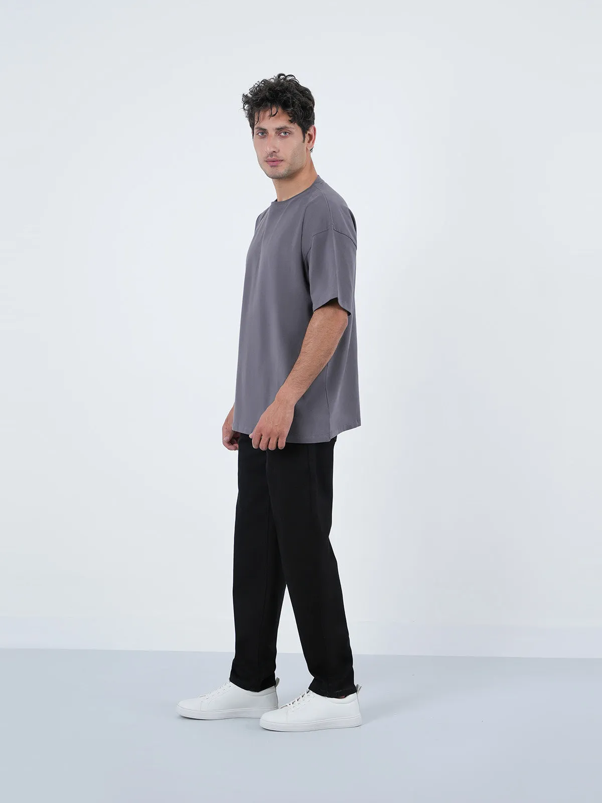 "ALAINA" Comfort Drop Shoulder T-Shirt