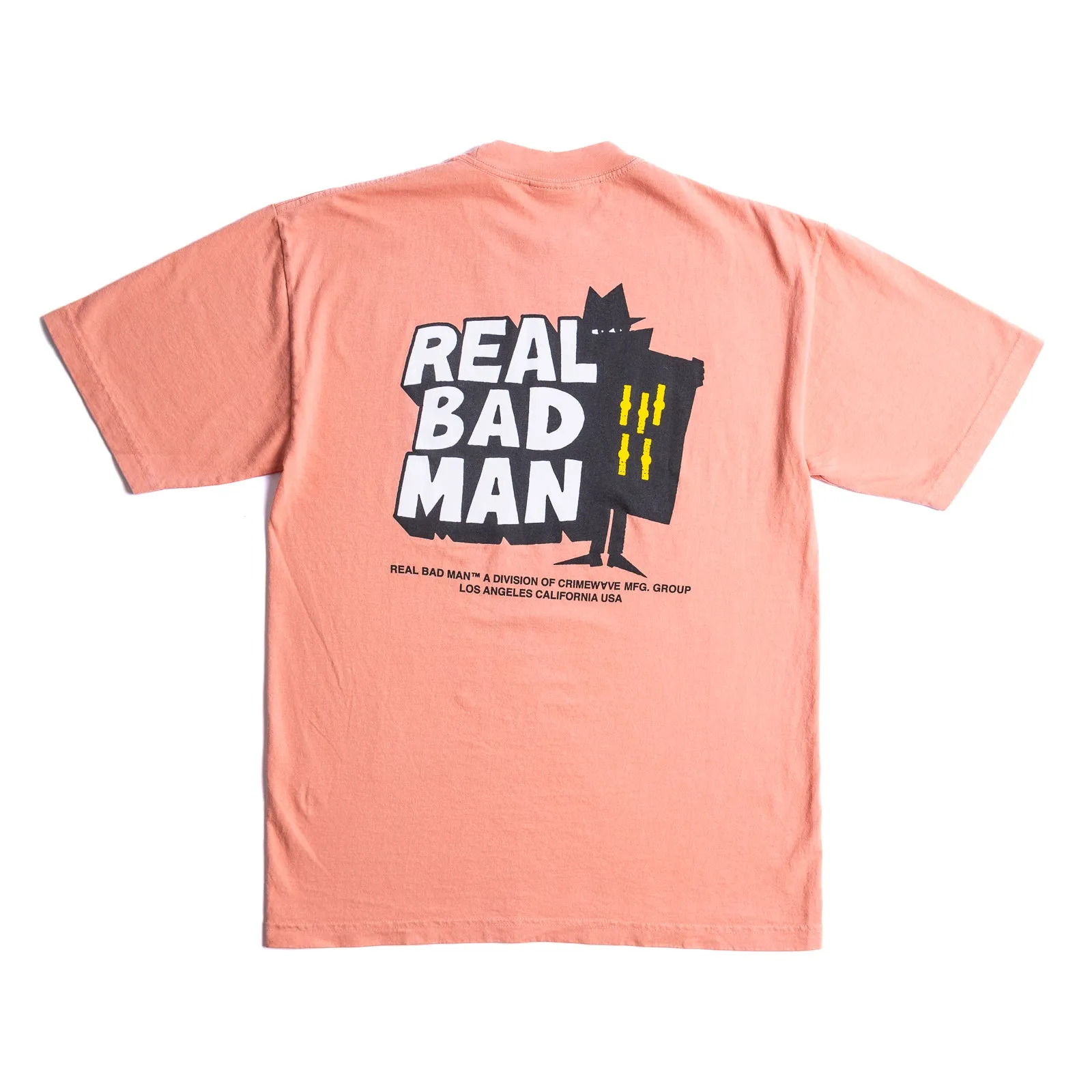 Real Bad Man Comix SS Tee 'Coral'