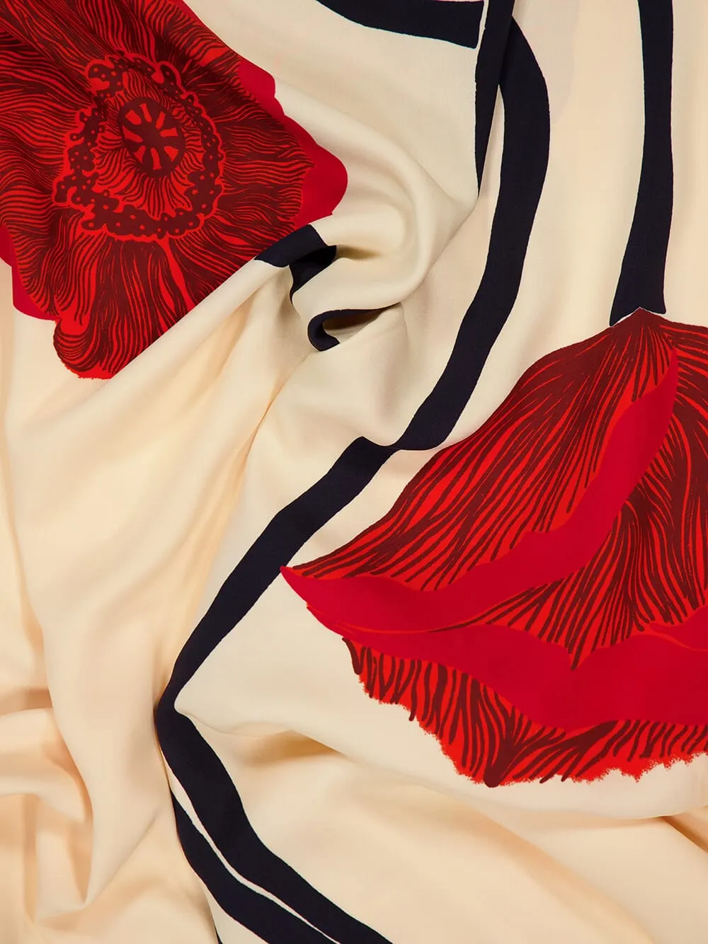 Red Petals Dress