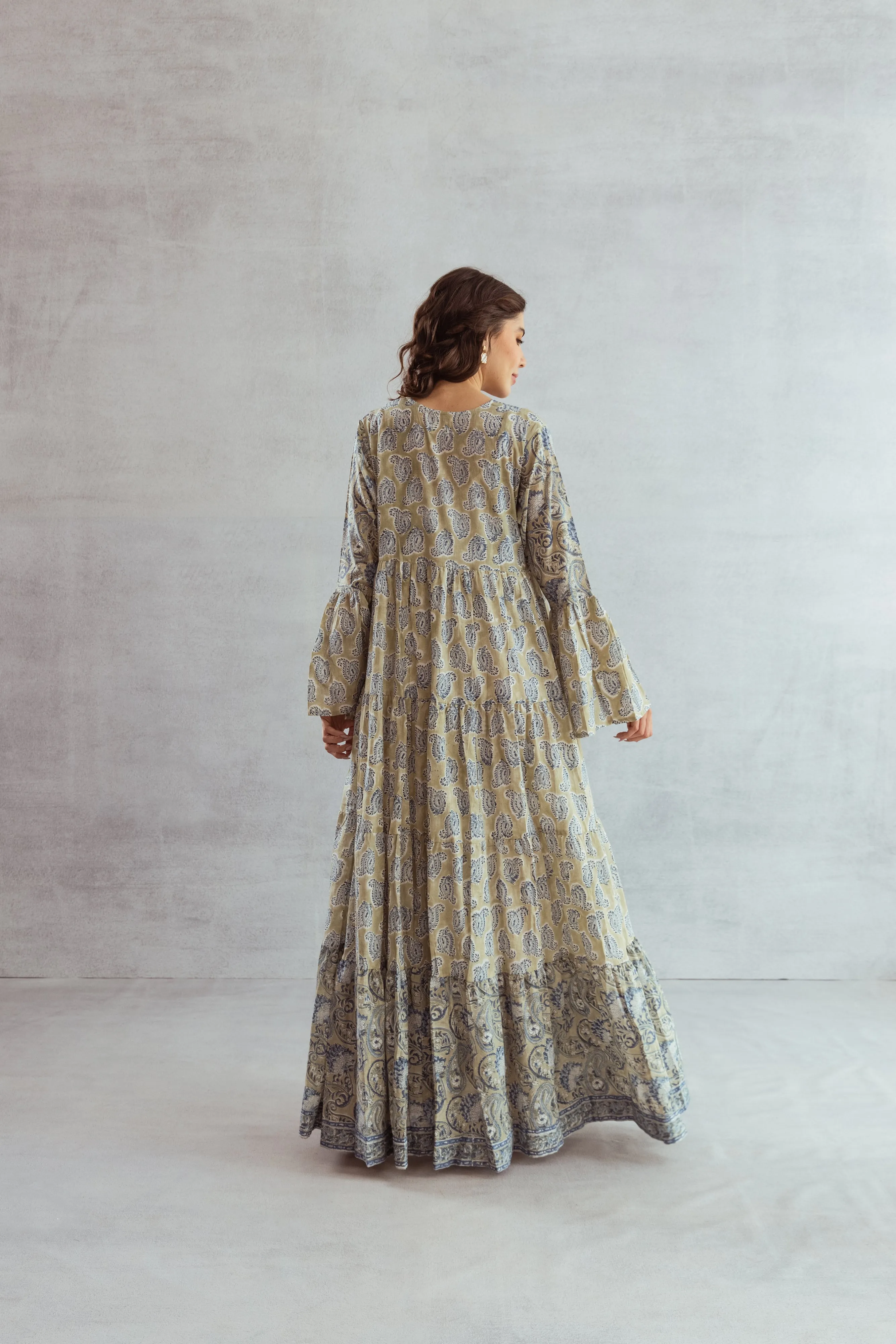 Reem Tier Ruffle Dress