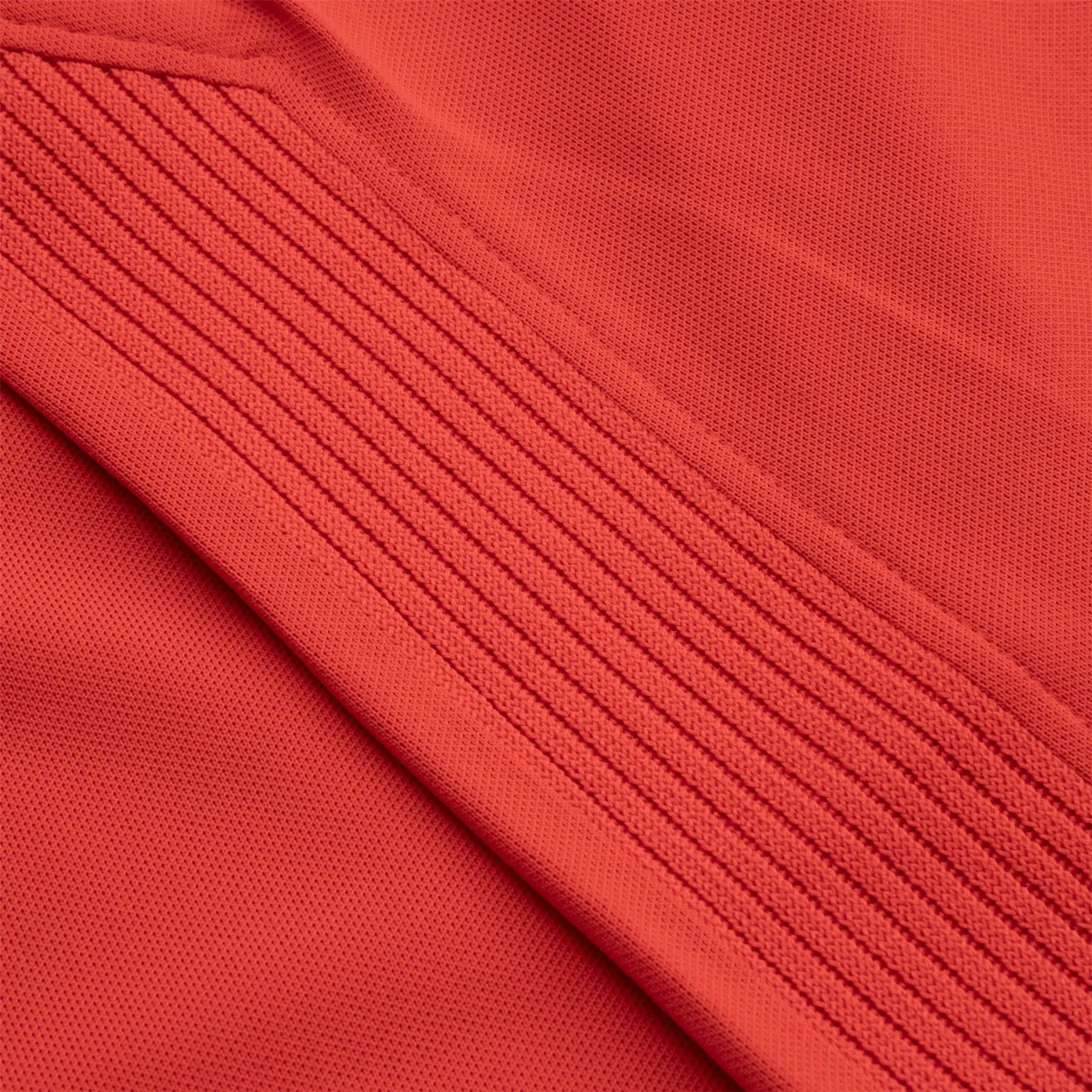 Rib Gusset Skull & Tees Tech Pique Polo Poppy
