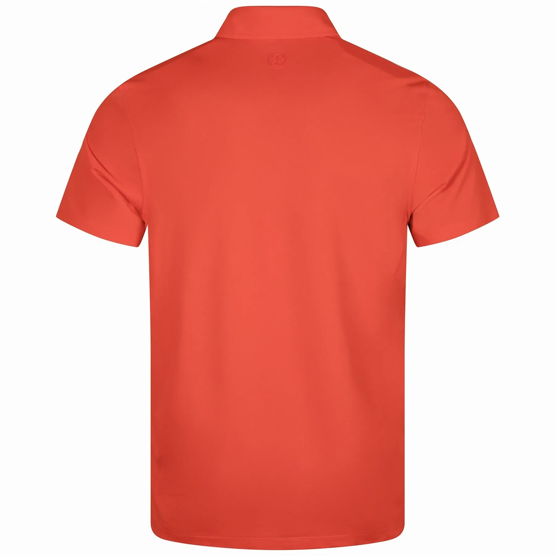 Rib Gusset Skull & Tees Tech Pique Polo Poppy