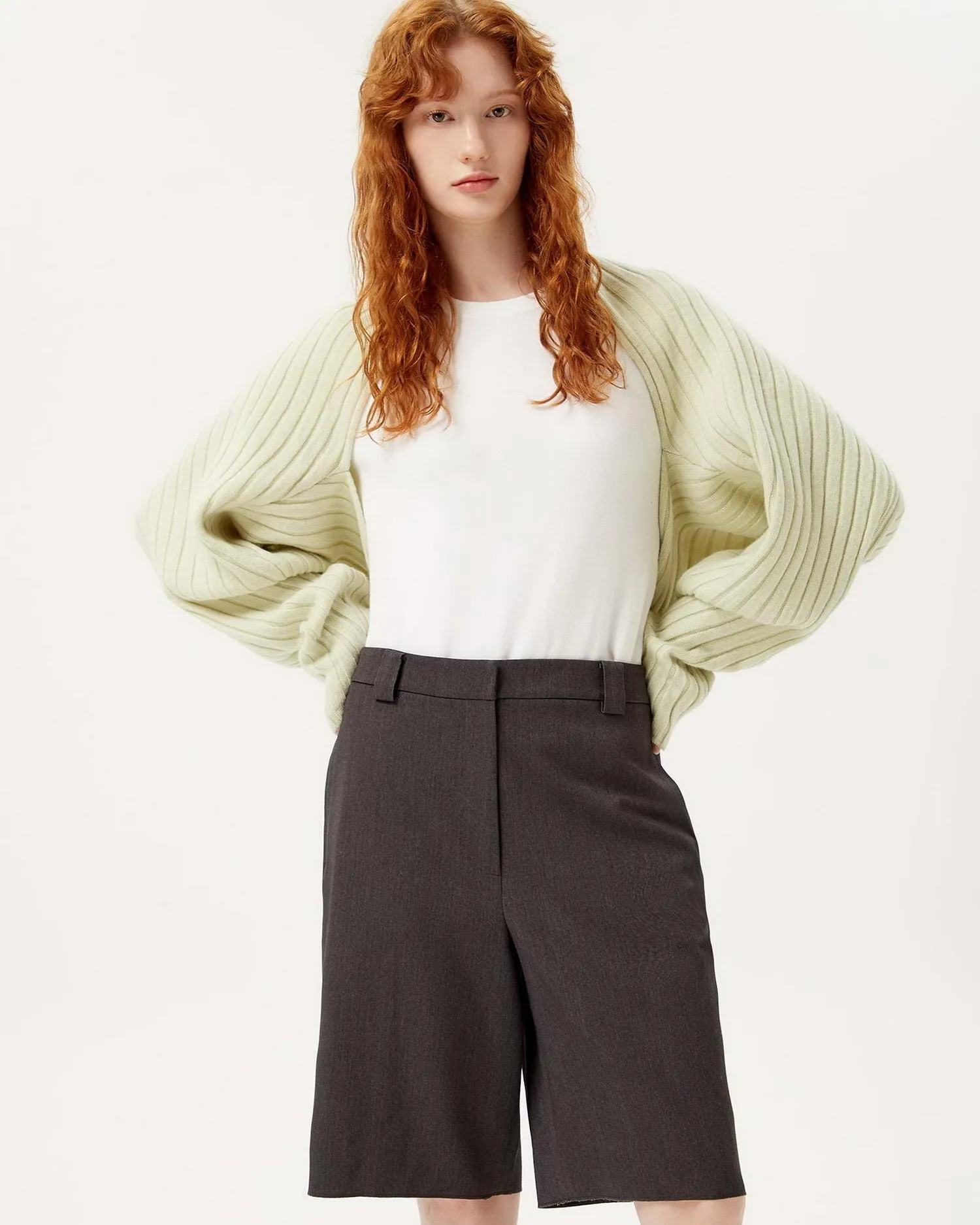 Ribbed Bolero