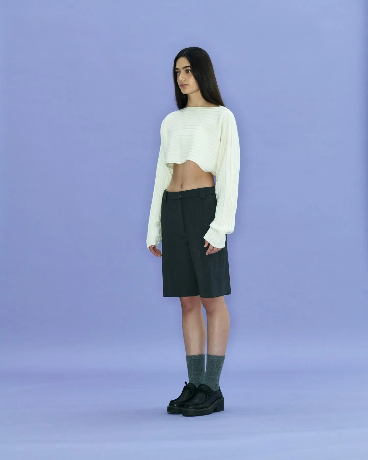 Ribbed Bolero