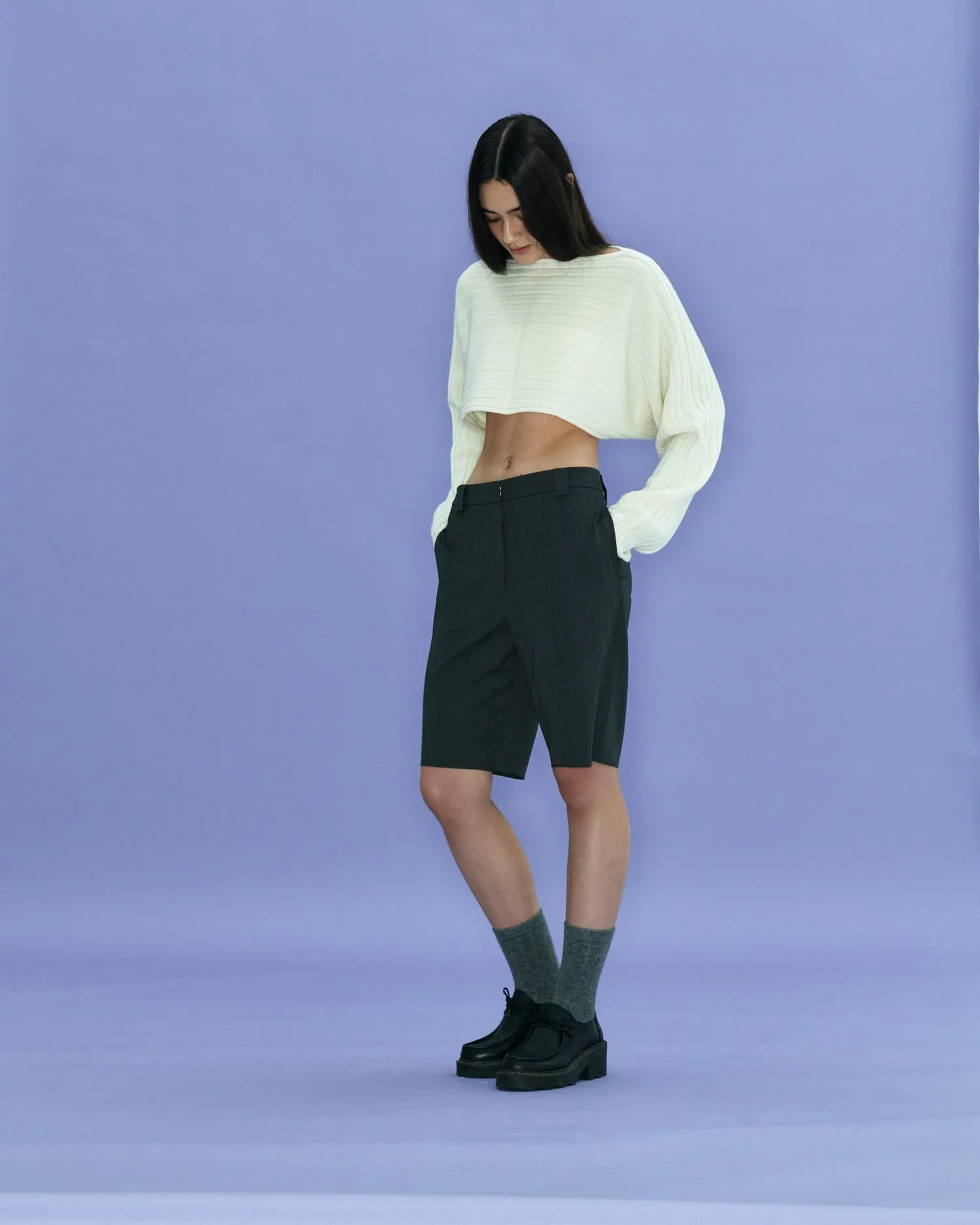 Ribbed Bolero