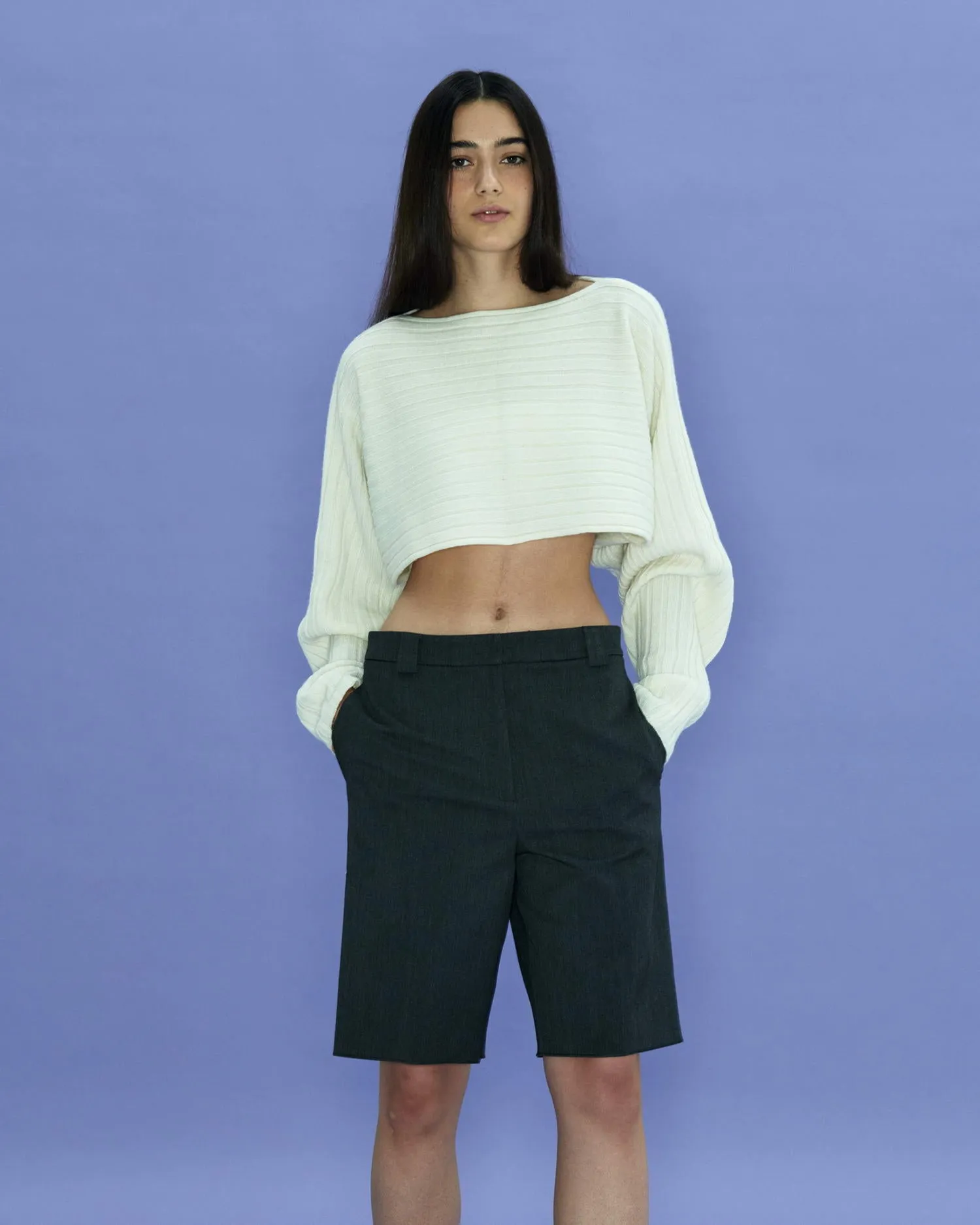 Ribbed Bolero