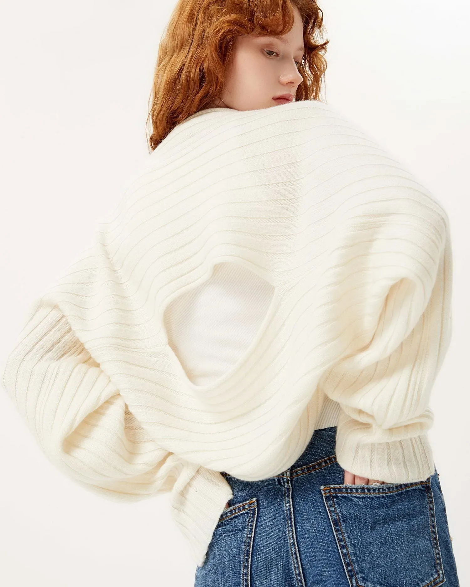 Ribbed Bolero