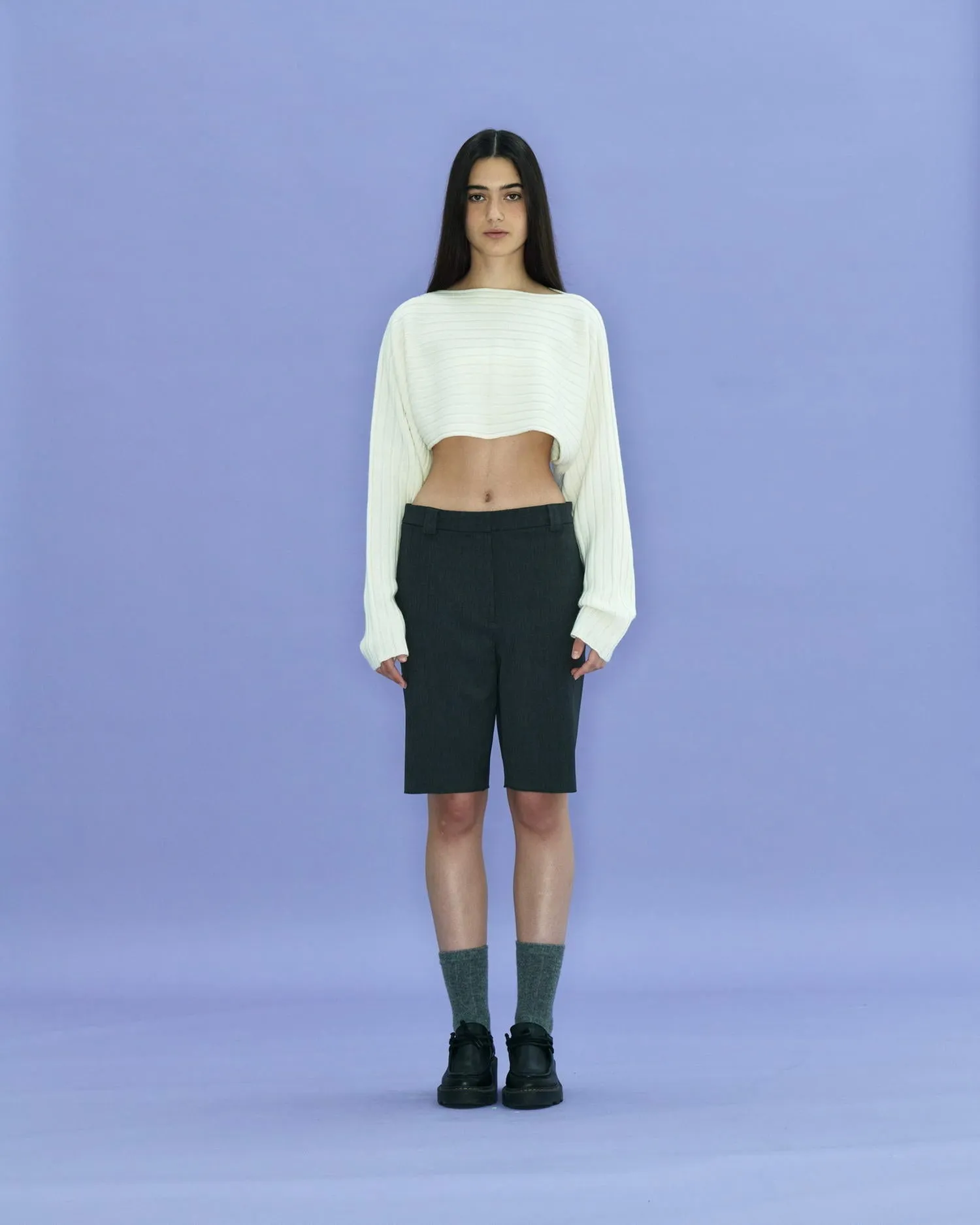 Ribbed Bolero