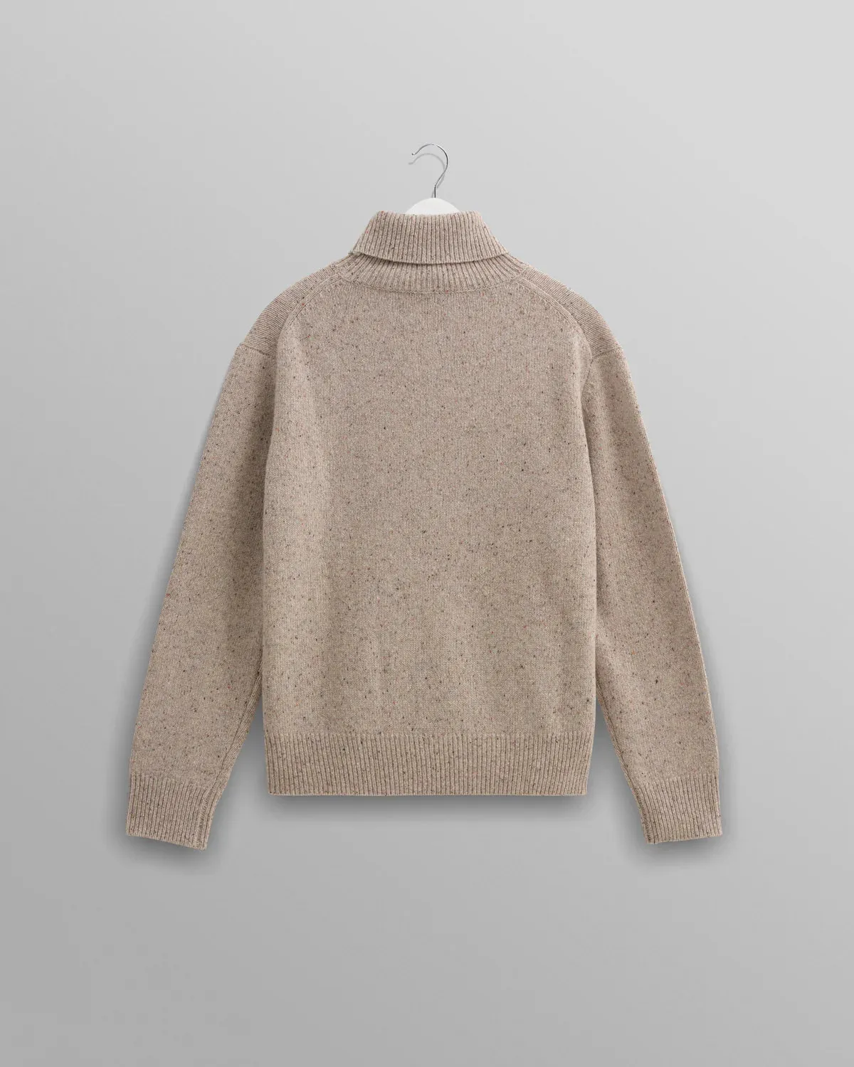 Ridgeway - Natural Donegal Roll Neck