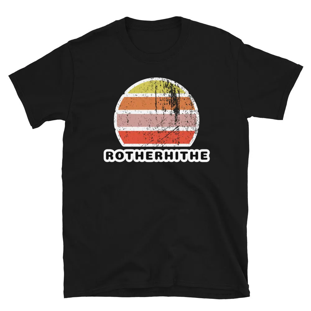 Rotherhithe Vintage Sunset T-Shirt