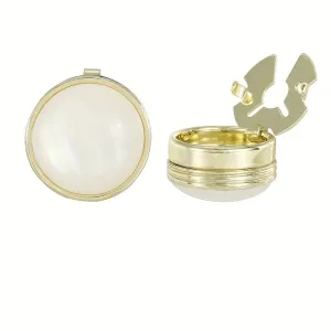Round Alloy Button Sleeve Fastener Vintage Novelty for Casual Shirt