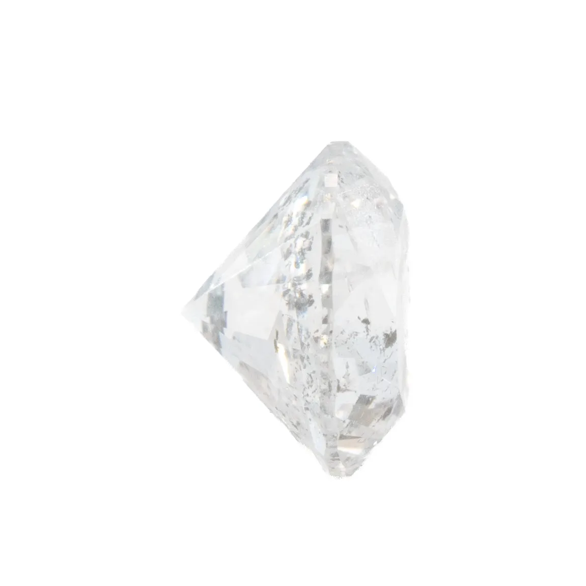Round Brilliant Salt   Pepper Diamond | 0.58ct | Canada Origin