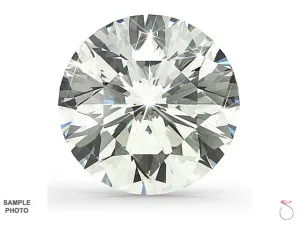 Round Shape Loose Diamond EGL USA Certified 0.74ct E-SI2