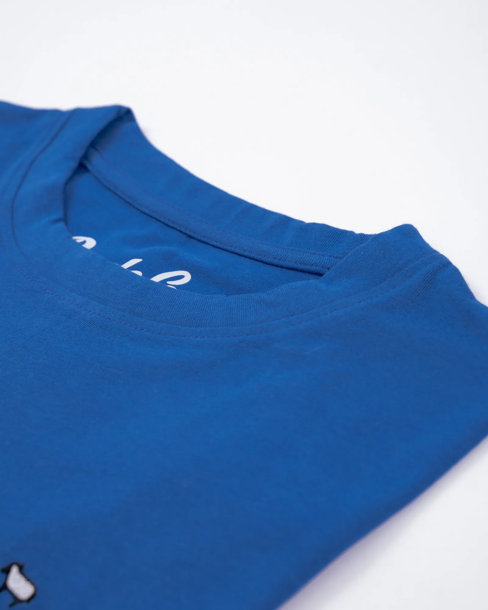Royal Blue Boxy Beta Tee