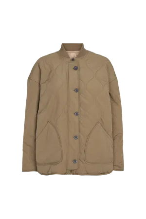Ruby Loose Jacket - Capers Green