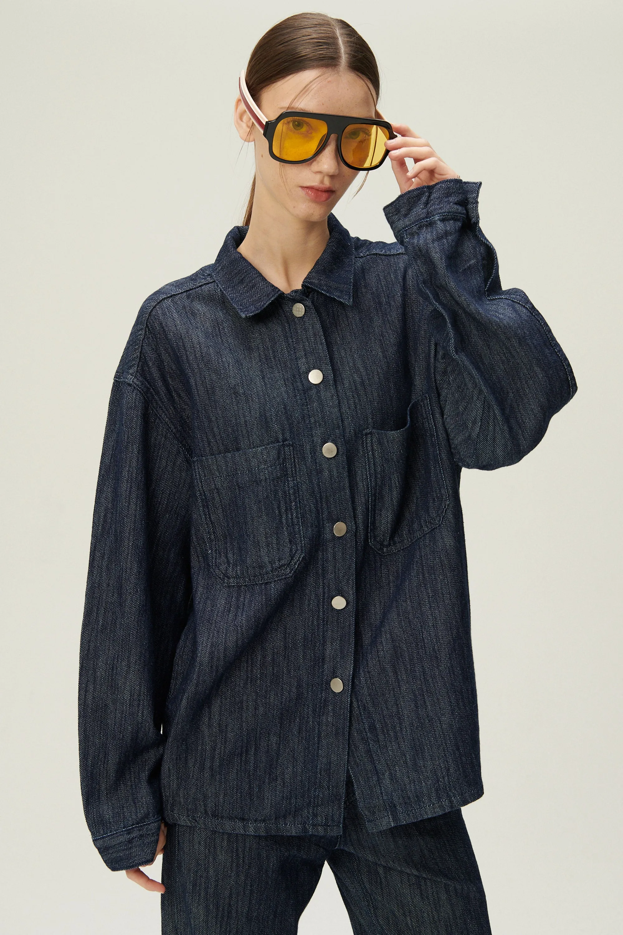 Rylie Pocket Denim Shirt
