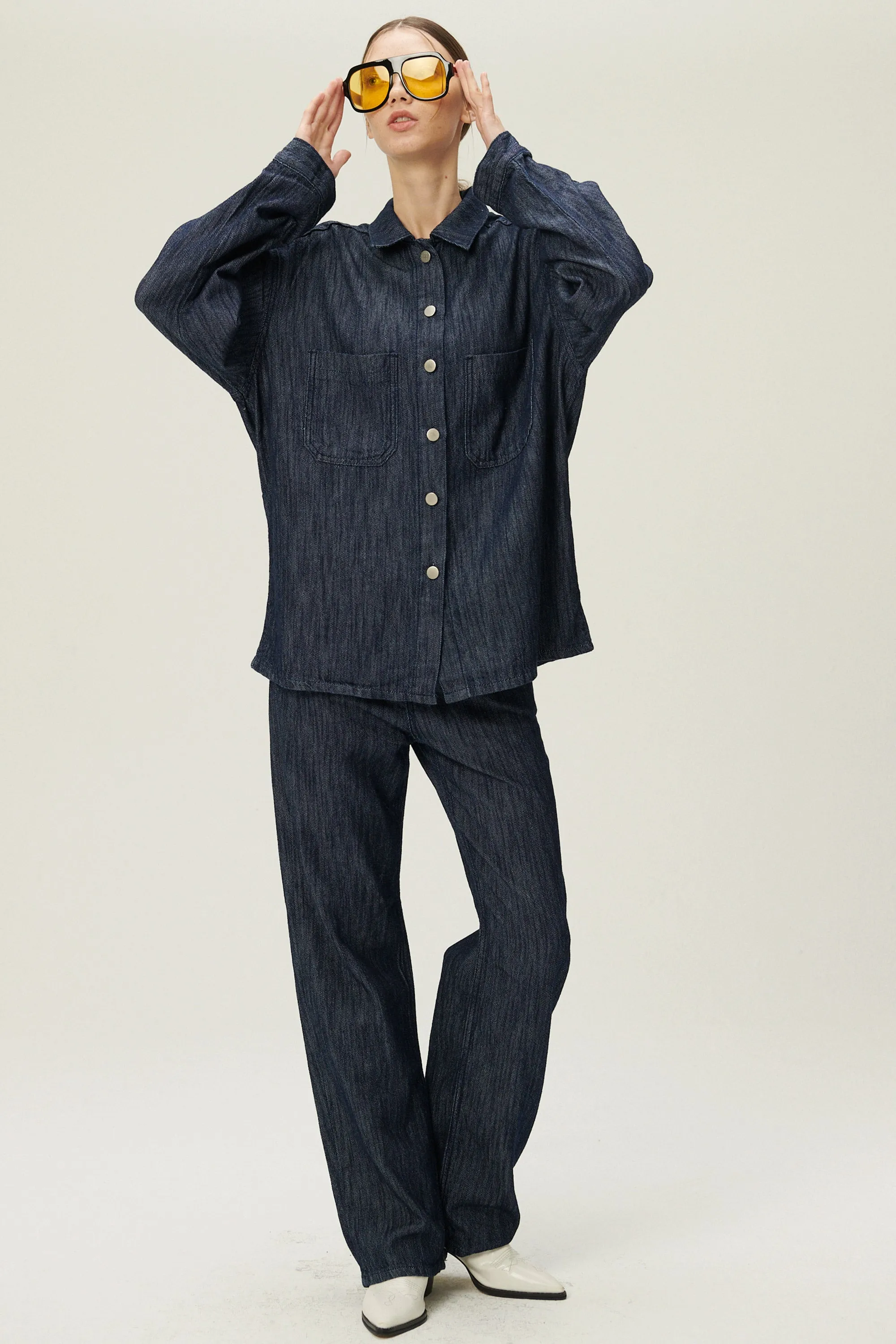 Rylie Pocket Denim Shirt