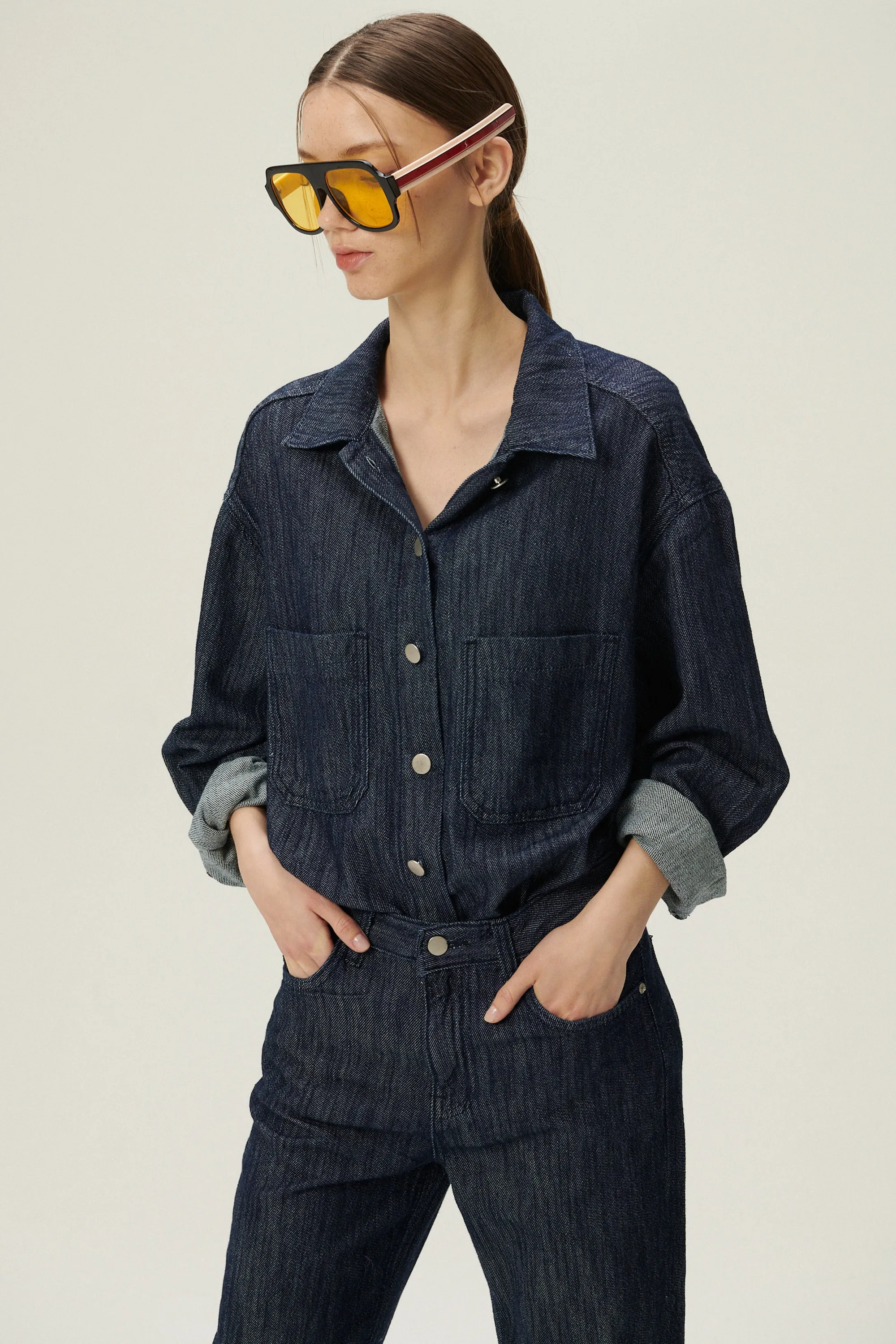 Rylie Pocket Denim Shirt