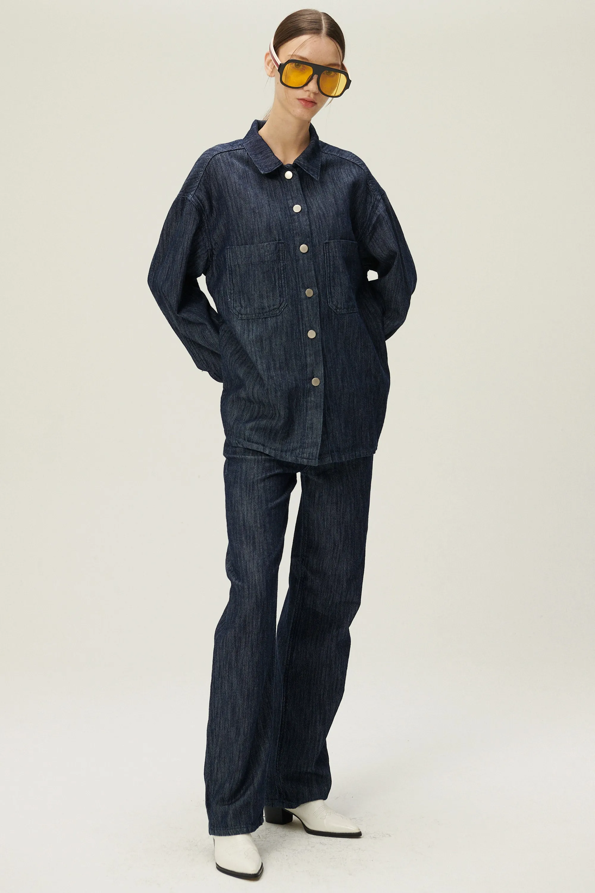 Rylie Pocket Denim Shirt
