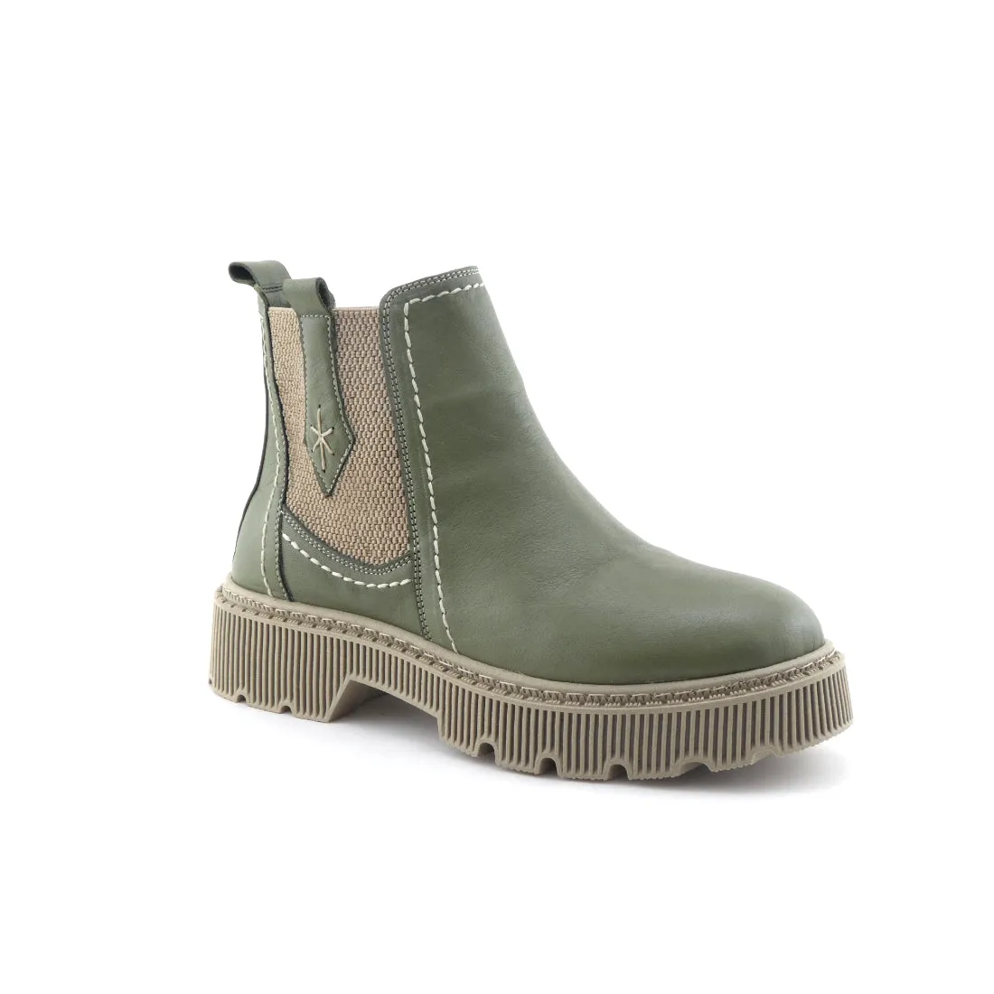 Sala Ripper- 2 Chelsea Boot Dark Olive