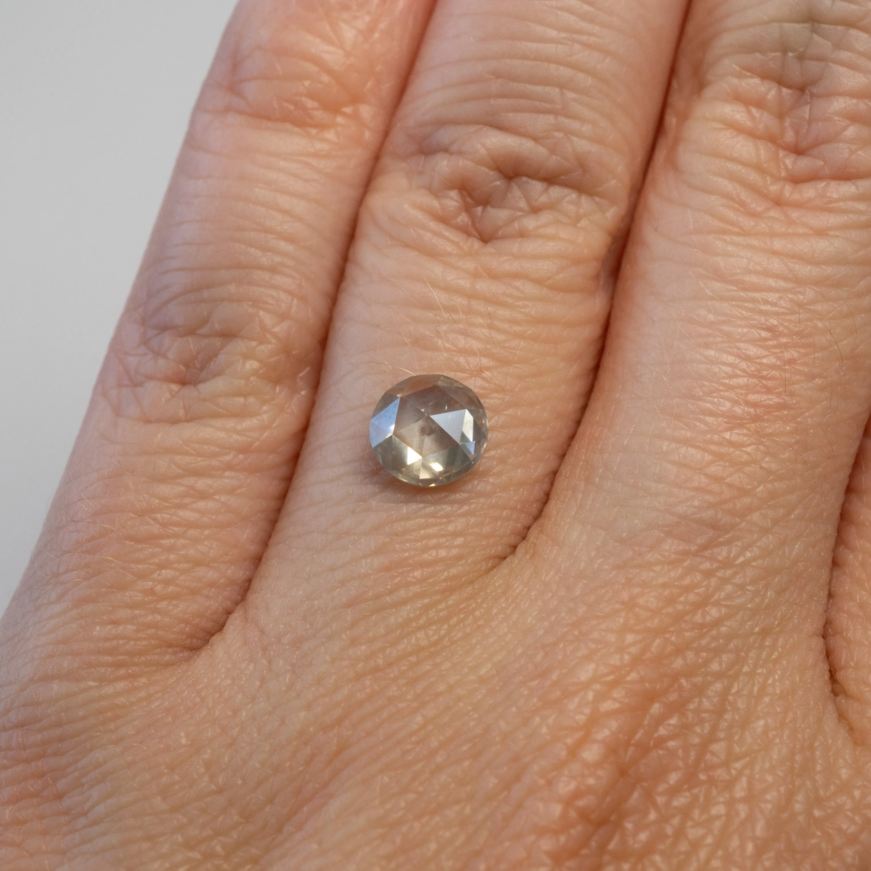 Salt & Pepper Rose-cut Diamond | 0.96ct