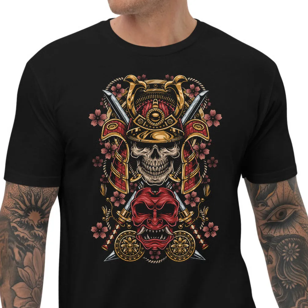 SAMURAI SKULL | ONI MASK TEE